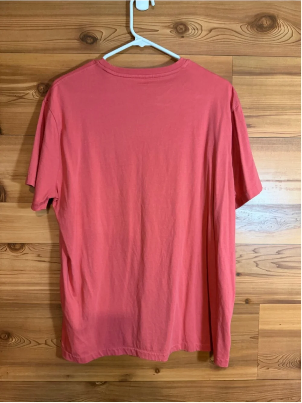 Polo Ralph Lauren mens Hawaiian Tropical Logo T shirt coral cotton size large